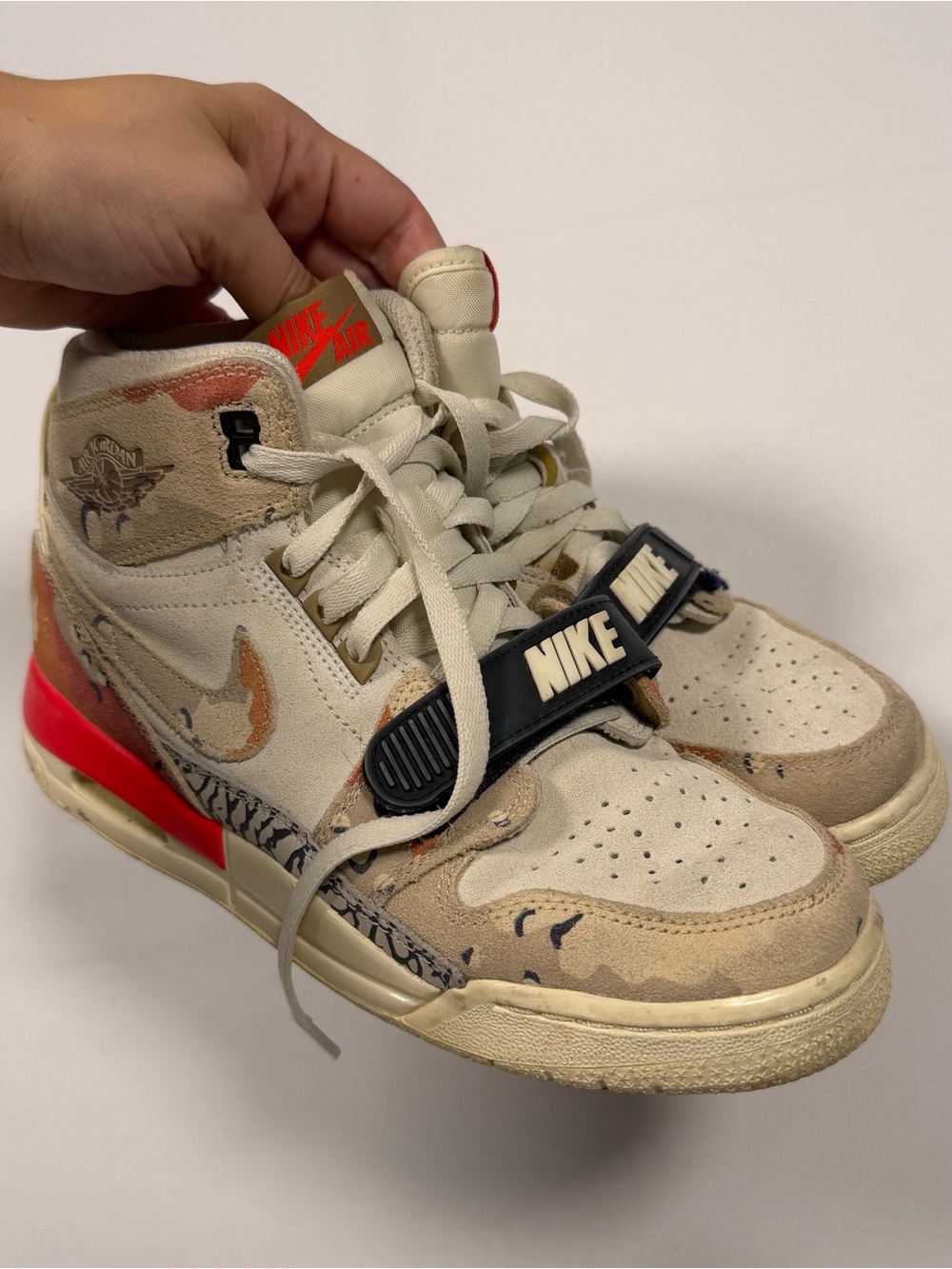 Nike Air Jordan Legacy 312 Desert Camo Size 5.5Y